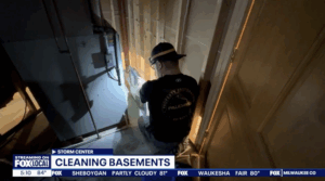 Paul Davis Cleaning basements after the historic flooding that took over wisconsin in August of 2025