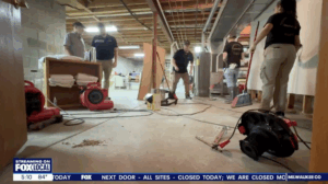 Paul Davis of South Central Wisconsin dispatched restoration crews immediately to dry out basements, extract water, and remove compromised materials.