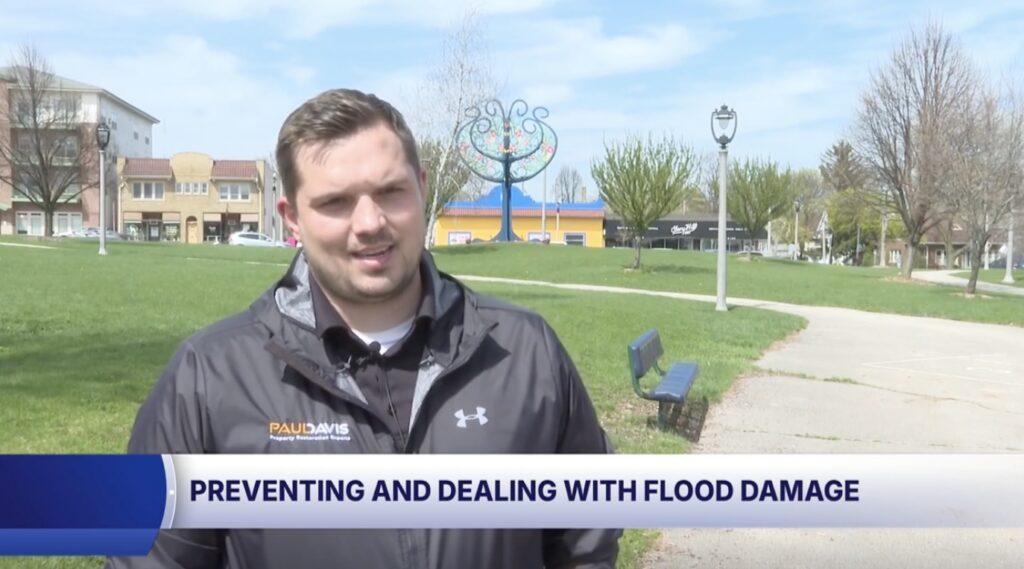 jon wuest giving tips on what to do before and after storm damage